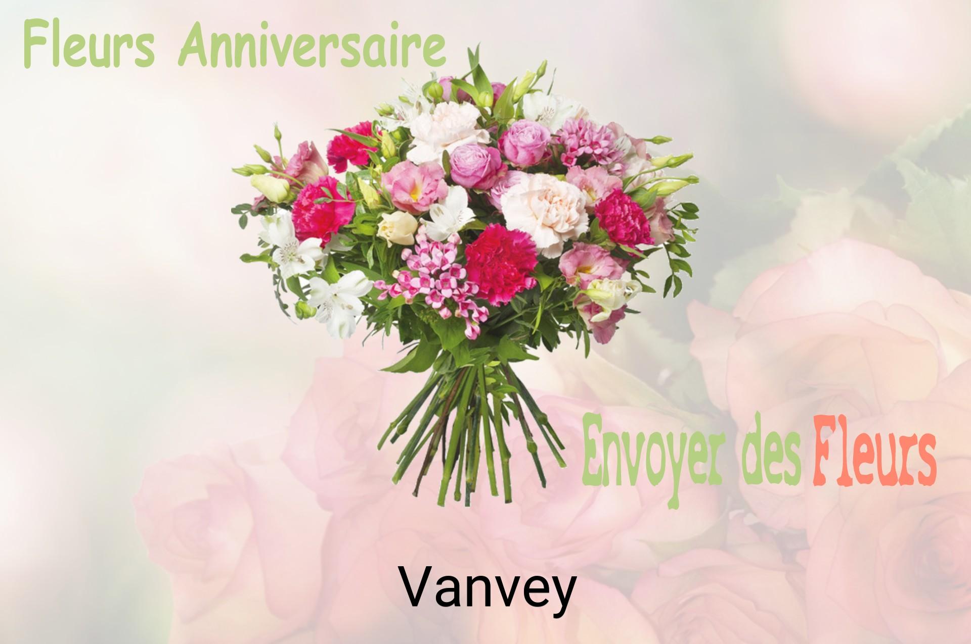 Bouquet de fleurs d’anniversaire livré à Vanvey
